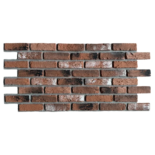 Ladrillo Dark Rustic – Baksteenstrips 3D Wandpaneel